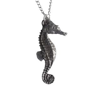 Seahorse Necklace a Fine Pewter Pendant 2032